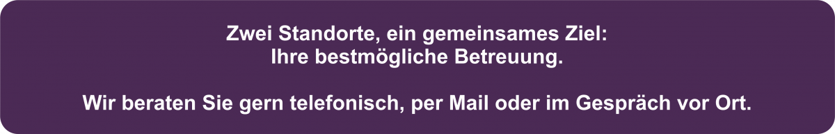 Pflegekunst: Wir freuen uns auf Ihren Kontakt.